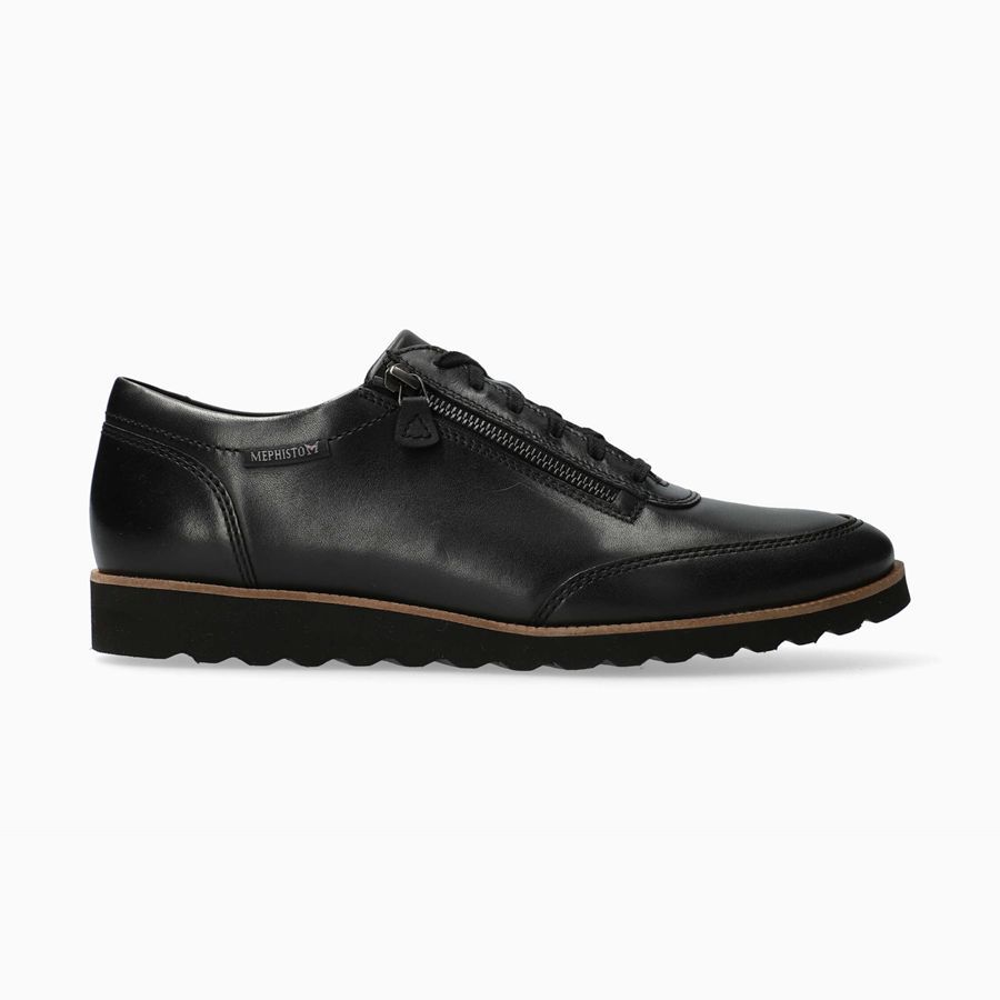 Mephisto VALENTINO Læder Sko 4518032-ET - Oxford Sko Herre Svart